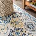 thumbnail image 5 of JONATHAN Y MODERN PERSIAN 2 x 8 Runner Rug, Boho Vintage Trellis - Blue/Multi, MDP205A-28, 5 of 9