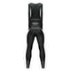 thumbnail image 4 of Mallas con tirantes de ciclismo acolchadas en 3D de compresión Invierno Térmico acolchado Legging largo Pantalón de ciclismo Tirantes Pantalones Negro blanco l Macarena Pantalones con peto de ciclismo, 4 of 8