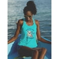 thumbnail image 2 of Sure Im A Mermaid Racerback Tank Women -Smartprints Designs, Female XX-Large, 2 of 4