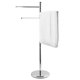 thumbnail image 1 of 101.6 centímetros de pie en Acero Inoxidable Toalla de baño/Toallero de Cocina con 3 Brazos giratorios, 1 of 6