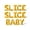 Gold, variant on Letter Balloons - SLICE SLICE BABY 16" Inch Alphabet Letters Foil Mylar Balloon Birthday Party Banner (Gold)