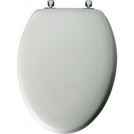 UltraTouch 12 Watt/12 Volt UL Listed Elongated Bowl White Heated Toilet Seat