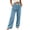 BCD30-Sky Blue, variant on VV AVEORS Corduroy Pants For Women High Waist Elastic Waist Drawstring Pull On Pants With Pockets Casual Comfy Athletic Jogger Sweatpant Army Green XL