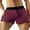 Wine, variant on Wancir Men's Athletic Gym Shorts 5 Inch Quick Dry Drawstring Elastic Waist Stretch Workout Sports Running Shorts