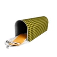 thumbnail image 5 of Yiaed Yellow Checkered Plaid Print Mailbox Covers, Magnetic Mailbox Cover, Mail Box Covers for Garden Outdoor Decor Box Covers-21x18 in, 5 of 8