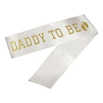 Koyal Wholesale Baby Shower Party Sashes, Daddy To Be