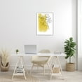 thumbnail image 2 of Stupell Industries Tree Blossom Branch Line Drawing Yellow Brush Pattern Modern Drawing White framed Art Print Wall Art, 24 x 30, Design by Bronwyn Baker, 2 of 7