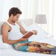 thumbnail image 5 of Fotbe Cloud Sleeping Cat Pantalones de Pijama para Hombre, Pantalones de Dormir, Pantalones de Casa con Cintura Ajustable y Bolsillos-XX-Large, 5 of 6