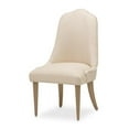 thumbnail image 4 of Michael Amini Malibu Crest Dining Side Chair - Set of 2 - Sahara/Burnished Gold, 4 of 14