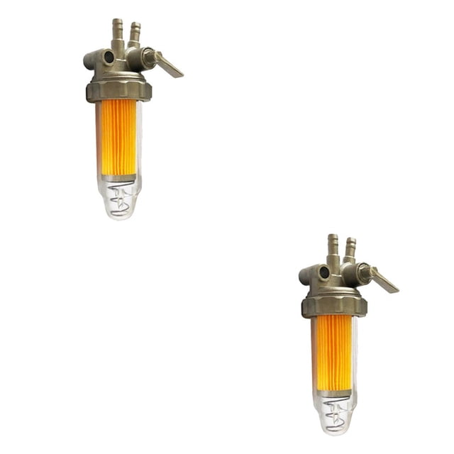 Speravity Filtro de generador de combustible, portátil, de funcionamiento silencioso, sellado a prueba de fugas, filtros desmontables Tipo 1 2piezas