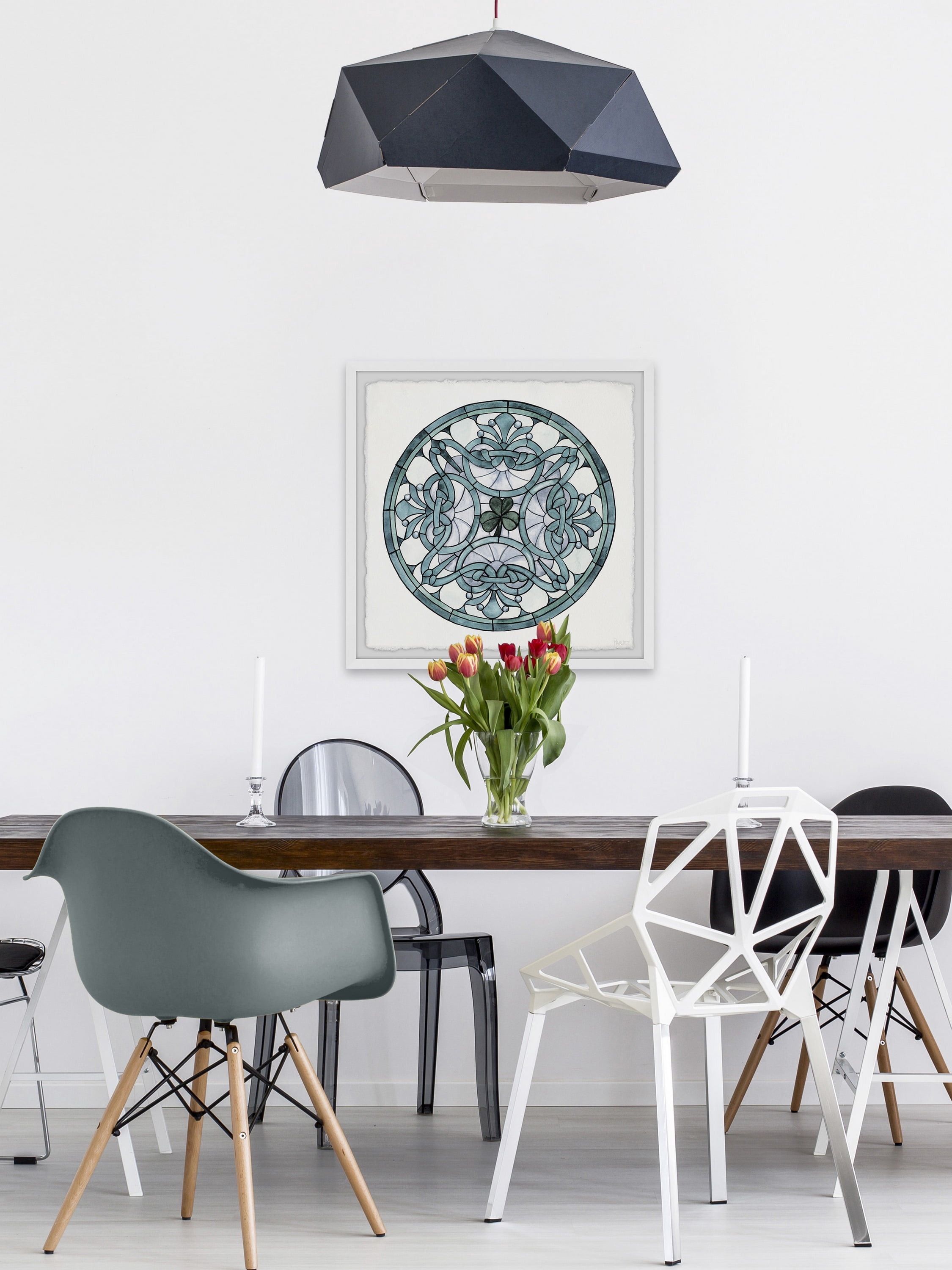 Parvez Taj Knots and Clover Framed Wall Art
