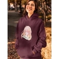 thumbnail image 2 of Anime Schoolgirl In Surprise Hoodie Women -Image by Shutterstock, Female Large, 2 of 4