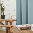 thumbnail image 3 of Deconovo Blackout Curtain Room Darkening Thermal Insulated Curtains Grommet Window Curtain for Bedroom Baby Blue 38 x 54 inch 2 Panels, 3 of 11