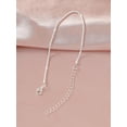 thumbnail image 5 of VOLALO Summer Rope Chain Anklets, Elegant Glitter Zinc Alloy Anklet for Women & s, Jewelry for Beach Party, Daily Clothing Decor, Trendy All-match & Exquisite Jewelry for Birthday Gift, 5 of 5