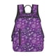 thumbnail image 1 of Disketp Purple Snowflakes Mochila Ligera e Impermeable, Mochila de Día Resistente para Viajes, Senderismo y Uso Diario para Hombre y Mujer, 1 of 7