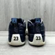 thumbnail image 4 of Ni - ke Ni - ke Air Jordan 12 Retro Low Obsidian Blue White 2002 Mens 12 308317-441 OG, 4 of 5