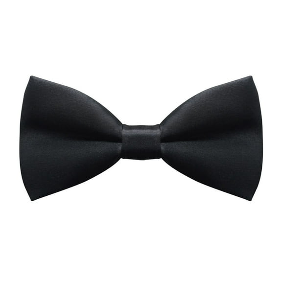 LABSERRON 1Pack Black Pre-Tied Bow Ties Classic For Men Formal Occasions And Celebrations