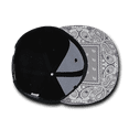 thumbnail image 5 of Bandanna Snapbacks, Black/Grey, 5 of 6