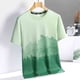 thumbnail image 4 of Tops para hombre, blusas y camisas de cuello redondo y manga corta para hombre, camisetas casuales holgadas deportivas transpirables de seda helada de media manga, blusas de cuello redondo y manga cor, 4 of 5