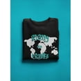thumbnail image 3 of Ready To Travel Sweatshirt Women -Image by Shutterstock, Female Medium, 3 of 4