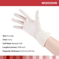 thumbnail image 2 of McKesson Vinyl Exam Gloves - Stretchy, Disposable Medical Glove - Size XL, 100 Count, 10 Boxes, 1000 Total, 2 of 7