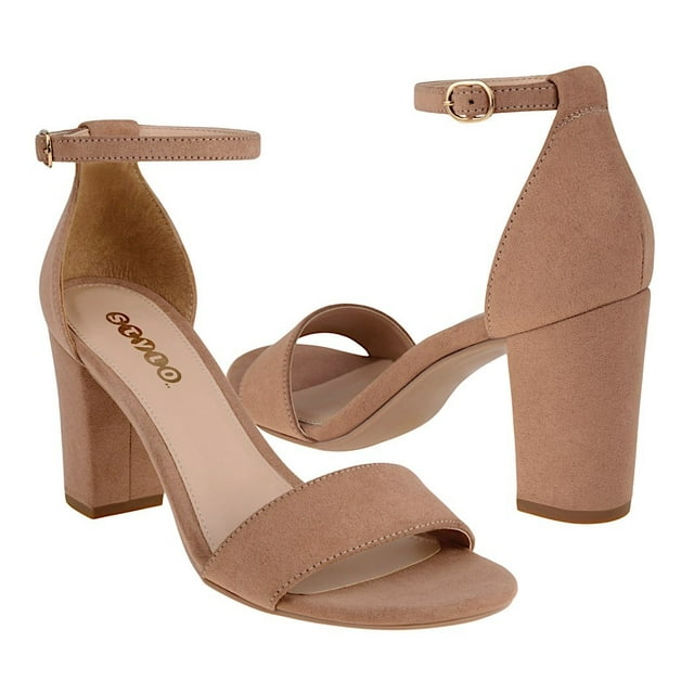 SANDALIAS DAMA STYLO 33801 SUEDE BEIGE Stylo 33801