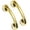 Gold, variant on 2PCS Grab Bars for Bathtubs and Showers, Shower Grab Bars Handle, Powerful Shower Anti-Slip Safety Bars, Suitable for Glass Doors, Sliding Doors, and Cabinet Doors(Gold)