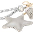 thumbnail image 4 of Porte-clés et Porte-Clés pour Femmes Crystals avec Pompon, 4 of 5