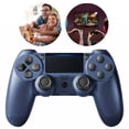 thumbnail image 4 of Controlador Inalámbrico Likrtyny 600mAh Panel Táctil Compatible Con PS4 Azul Medianoche, 4 of 9
