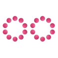 thumbnail image 4 of Thinsony Versatile EVA Foam Golf Swing Exercises Practice Training Balls Suitable for All Skill Levels Pink 42mm 2Set, 4 of 6