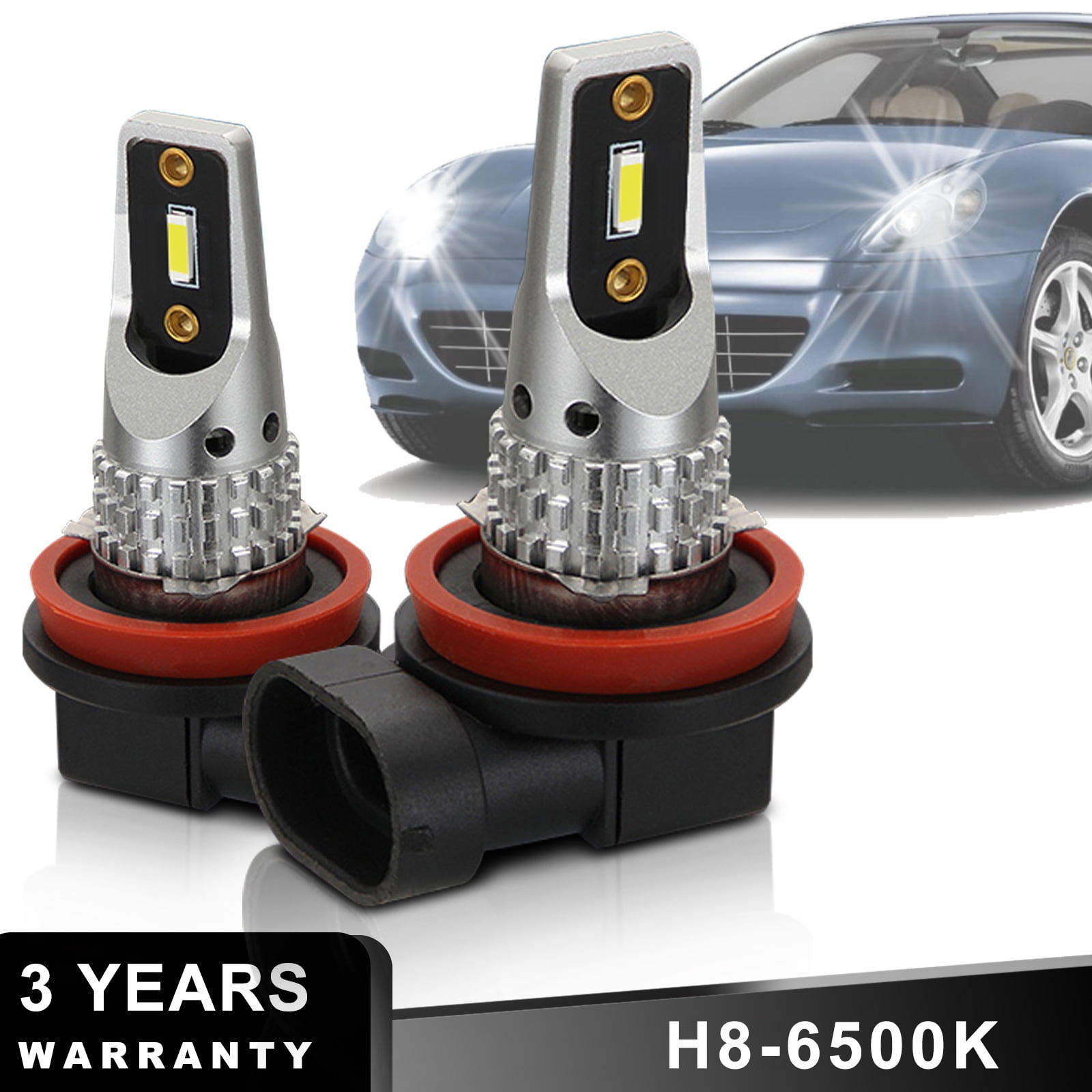 9005+9006+H11 LED Headlight Kit Hi/Lo Beam Bulbs for Lexus IS250 IS350 2006-09 