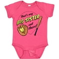 thumbnail image 3 of Inktastic That's My Big Sister out There Softball Boys or Girls Baby Bodysuit, 3 of 5