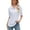 White, variant on ZHENWEI Women's V Neck Short Sleeve Polo Shirts Button Down Collared Tops Loose Casual Tunic Blouses