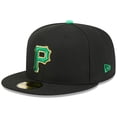 thumbnail image 3 of Men's New Era  Black Pittsburgh Pirates 2026 St. Patrick's Day 59FIFTY Fitted Hat, 3 of 5