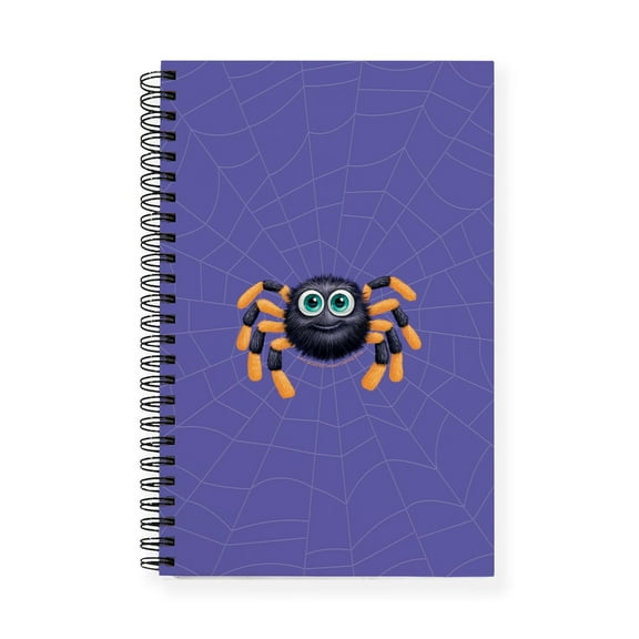 CafePress - PD Moreno's Halloween Spider - Spiral Bound Journal Notebook, Personal Diary Planner
