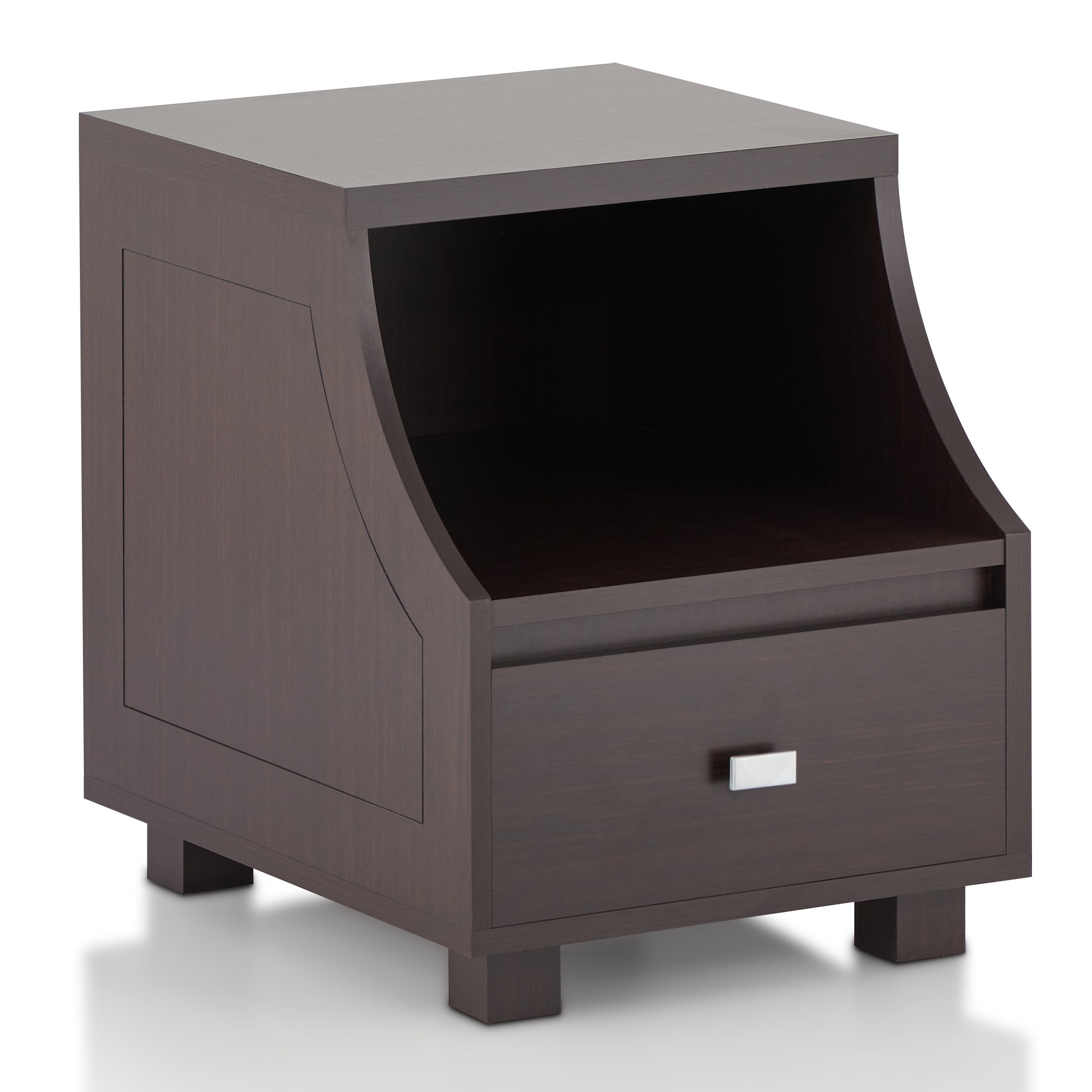 Furniture of America Patton End Table, Walnut