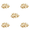thumbnail image 3 of bedienty 100 Sets Ear Stud Tray Making Findings Earrings Stoppers Bottom Craft Hypoallergenic Earring Accessory Adults Using Gold Color/ 3mm 5Set, 3 of 6