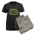 thumbnail image 5 of CafePress - Shake Your Shamrocks Women's Dark Pajamas - Women's Short Sleeve Print T-Shirt and Pants Dark Cotton Pajama Set, 5 of 7