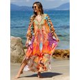 thumbnail image 6 of Caftan dresses for Women Stylish Kaftan Plus Size Beach Cover up Soft Loungewear, 6 of 6