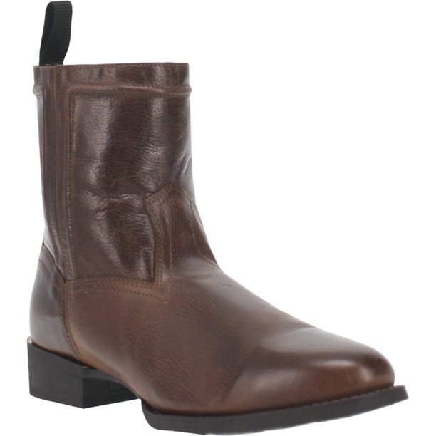 Men's Laredo Lonnie Roper Leather Boots Brown - Walmart.com