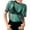 Green, variant on T Shirts for Women 2026 Summer Short Sleeve Metallic Shimmer Mesh See through Crewneck Tshirt Clubwear
