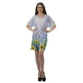 thumbnail image 2 of Moomaya Printed Business Casual Dresses Women Sundress Shorts Women Simple Dress, 2 of 6