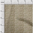 thumbnail image 2 of oneOone Velours Beige Tissu Jacobée Robe Florale Tissu Tissu Imprimé par la Cour 58 Pouces de Large, 2 of 4
