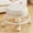 💖 White_New#345, variant on Blaxill Swivel-Wheel Plastic Low Stool | Home Movable Seat | Compact Rolling Ottoman Chair | Multi-Purpose Ergonomic Footrest | 680g | 30x30x22cm | Multiple Colors Available