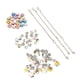thumbnail image 5 of Suministros para hacer joyas, 63 piezas para hacer pulseras con dijes, cuentas para hacer pulseras, cuentas para hacer joyas, optimizadas para la excelencia, 5 of 9
