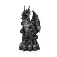 thumbnail image 2 of Figuras de dragón Figura de Halloween Decoración del hogar Adornos coleccionables Manualidades Negro, 2 of 9