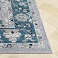 thumbnail image 6 of SAFAVIEH Bayside Aline Oriental Polyester Area Rug, Blue/Gray, 8' x 10', 6 of 13