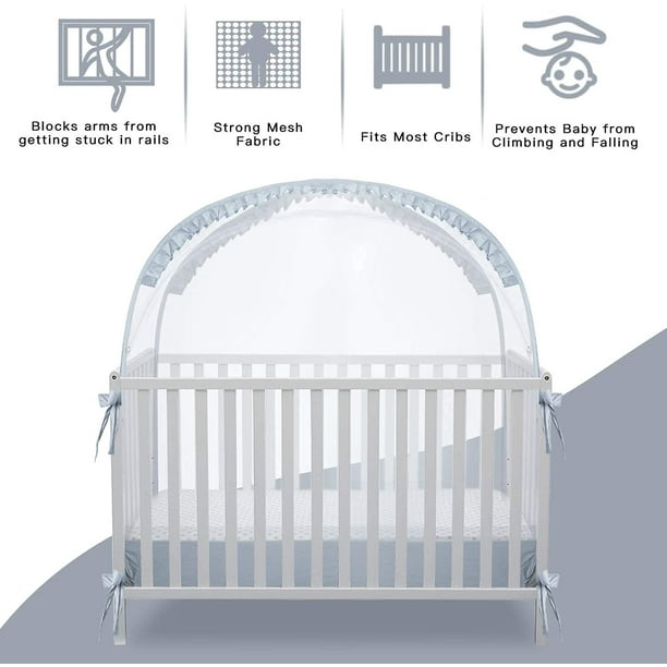 Crib safety store net walmart