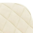 thumbnail image 5 of vidaXL Swivel Dining Chairs 2 pcs Cream Velvet, 5 of 5