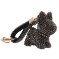 thumbnail image 4 of 1pc Stylish Diamond Keychain Craft Pitbull Ornament Keyring Bag Ornament, 4 of 9